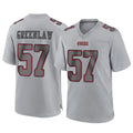 Kooe SF.49ers #57 Dre Greenlaw Player Gray Atmosphere Fashion Home Game Stitched Jerseys