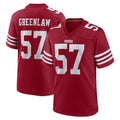 Kooe SF.49ers #57 Dre Greenlaw Player Red Game Home Stitched Jerseys