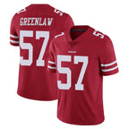 Kooe SF.49ers #57 Dre Greenlaw Player Red Limited Vapor Untouchable Home Game Stitched Jerseys