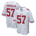 Kooe SF.49ers #57 Dre Greenlaw Player White Home Game Stitched Jerseys