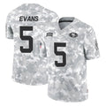 Kooe SF.49ers #5 Mike Evans Player Arctic Camo Limited Salute To Service Home Game Stitched Jerseys