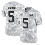Kooe SF.49ers #5 Mike Evans Player Arctic Camo Limited Salute To Service Home Game Stitched Jerseys