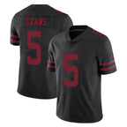 Kooe SF.49ers #5 Mike Evans Player Black Alternate Limited Vapor Untouchable Home Game Stitched Jerseys