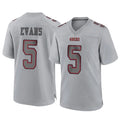 Kooe SF.49ers #5 Mike Evans Player Gray Atmosphere Fashion Home Game Stitched Jerseys