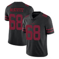 Kooe SF.49ers #68 Colton McKivitz Player Black Alternate Limited Vapor Untouchable Home Game Stitched Jerseys