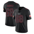 Kooe SF.49ers #68 Colton McKivitz Player Black Impact Limited Home Game Stitched Jerseys