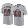 Kooe SF.49ers #68 Colton McKivitz Player Gray Atmosphere Fashion Home Game Stitched Jerseys