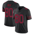 Kooe SF.49ers #80 Jerry Rice Player Black Vapor Untouchable Limited Throwback Stitched Jerseys
