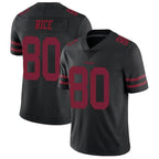 Kooe SF.49ers #80 Jerry Rice Player Black Vapor Untouchable Limited Throwback Stitched Jerseys