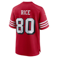Kooe SF.49ers #80 Jerry Rice Scarlet Retired Player Alternate Game Stitched Jerseys