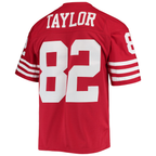 Kooe SF.49ers #82 John Taylor Mitchell & Ness Scarlet Legacy Replica Jersey