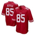 Kooe SF.49ers #85 George Kittle Player Red Home Game Stitched Jerseys