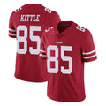Kooe SF.49ers #85 George Kittle Player Red Limited Vapor Untouchable Home Game Stitched Jerseys