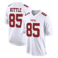 Kooe SF.49ers #85 George Kittle Player White Fashion Home Game Stitched Jerseys
