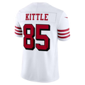 Kooe SF.49ers #85 George Kittle White Alternate Vapor F.U.S.E. Stitched Limited Jerseys