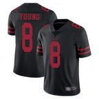 Kooe SF.49ers #8 Steve Young Player Black Vapor Untouchable Limited Stitched Jerseys