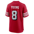 Kooe SF.49ers #8 Steve Young Scarlet Retired Player Alternate Game Stitched Jerseys
