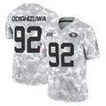 Kooe SF.49ers #92 Osa Odighizuwa Player Arctic Camo Limited Salute To Service Home Game Stitched Jerseys