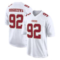 Kooe SF.49ers #92 Osa Odighizuwa Player White Fashion Home Game Stitched Jerseys