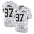 Kooe SF.49ers #97 Nick Bosa Player Arctic Camo Limited Salute To Service Home Game Stitched Jerseys