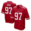 Kooe SF.49ers #97 Nick Bosa Player Red Home Game Stitched Jerseys