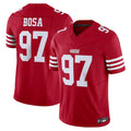 Kooe SF.49ers #97 Nick Bosa Player Scarlet Vapor F.U.S.E. Limited Stitched Jerseys