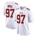 Kooe SF.49ers #97 Nick Bosa Player White Fashion Home Game Stitched Jerseys