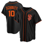 Kooe SF.Giants #10 Casey Schmitt Player  Black 2026 Home Game Stitched Jerseys