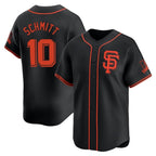 Kooe SF.Giants #10 Casey Schmitt Player  Black 2026 Home Limited Stitched Jerseys