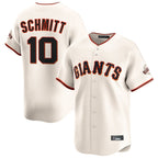 Kooe SF.Giants #10 Casey Schmitt Player Cream Home Limited Stitched Jerseys