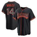 Kooe SF.Giants #14 Patrick Bailey Player Black Alternate Limited Stitched Jerseys