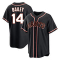 Kooe SF.Giants #14 Patrick Bailey Player Black Fashion Out Home Limited Stitched Jerseys