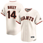 Kooe SF.Giants #14 Patrick Bailey Player Cream Home Limited Stitched Jerseys