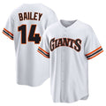Kooe SF.Giants #14 Patrick Bailey Player White Home Game Stitched Jerseys