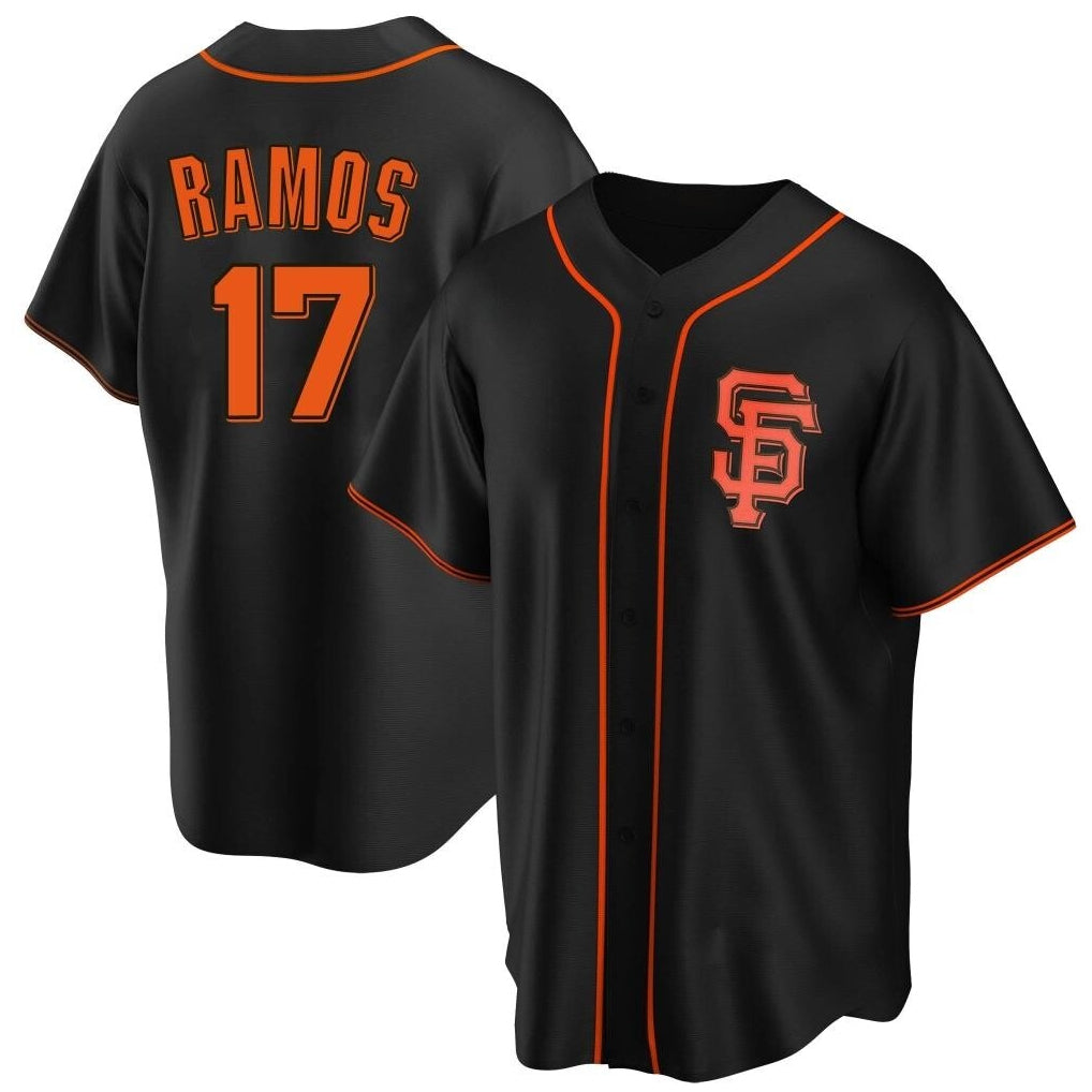 Kooe SF.Giants #17 Heliot Ramos Player Black 2026 Home Game Stitched Jerseys