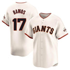 Kooe SF.Giants #17 Heliot Ramos Player Cream Home Limited Stitched Jerseys