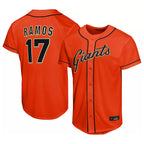 Kooe SF.Giants #17 Heliot Ramos Player Orange Home Limited Stitched Jerseys