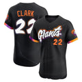 Kooe SF.Giants #22 Will Clark Player Black 2025 City Connect Home Limited Elite Stitched Jerseys
