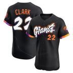 Kooe SF.Giants #22 Will Clark Player Black 2025 City Connect Home Limited Elite Stitched Jerseys