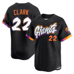 Kooe SF.Giants #22 Will Clark Player Black 2025 City Connect Home Limited Stitched Jerseys