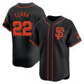 Kooe SF.Giants #22 Will Clark Player Black 2026 Home Limited Stitched Jerseys