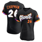Kooe SF.Giants #26 Matt Chapman Player Black 2025 City Connect Home Limited Elite Stitched Jerseys