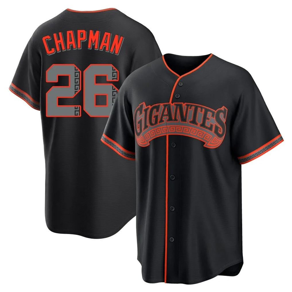 Kooe SF.Giants #26 Matt Chapman Player Black Alternate Limited Stitched Jerseys