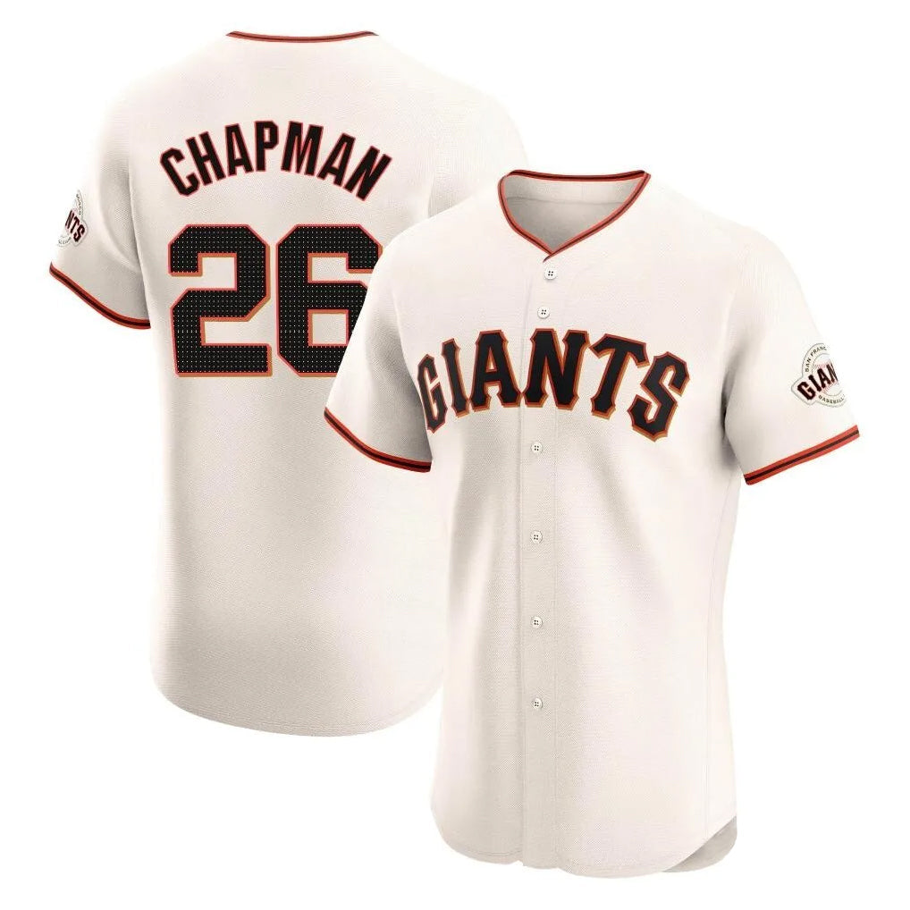 Kooe SF.Giants #26 Matt Chapman Player Cream Home Limited Elite Stitched Jerseys