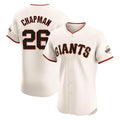 Kooe SF.Giants #26 Matt Chapman Player Cream Home Limited Elite Stitched Jerseys
