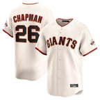 Kooe SF.Giants #26 Matt Chapman Player Cream Home Limited Stitched Jerseys