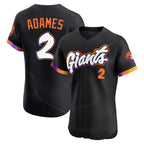 Kooe SF.Giants #2 Willy Adames Player Black 2025 City Connect Home Limited Elite Stitched Jerseys