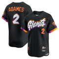 Kooe SF.Giants #2 Willy Adames Player Black 2025 City Connect Home Limited Stitched Jerseys