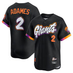 Kooe SF.Giants #2 Willy Adames Player Black 2025 City Connect Home Limited Stitched Jerseys