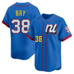 Kooe SF.Giants #38 Robbie Ray Player Blue National League All-Star Edition Limited Stitched Jerseys